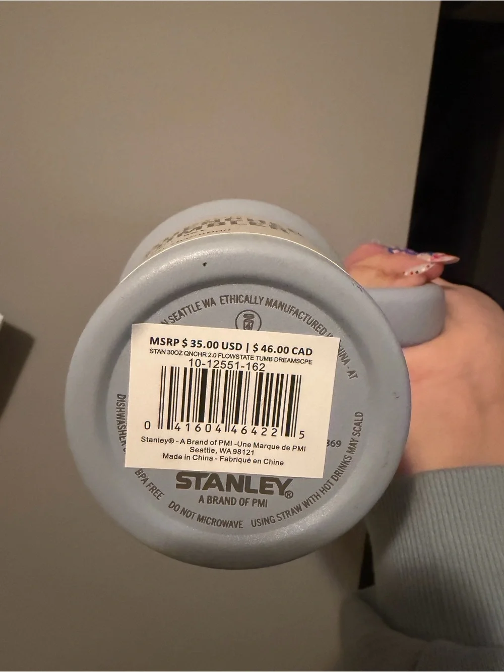 Stanley Quencher Tumbler 30oz - Light Blue